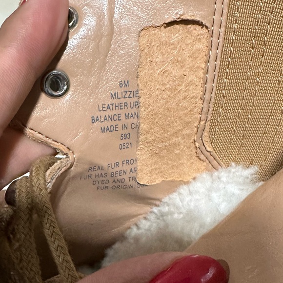 🌸MARC FISHER🌸 Izzie Lugsole Ankle Boots Size: 6M - Picture 10 of 12